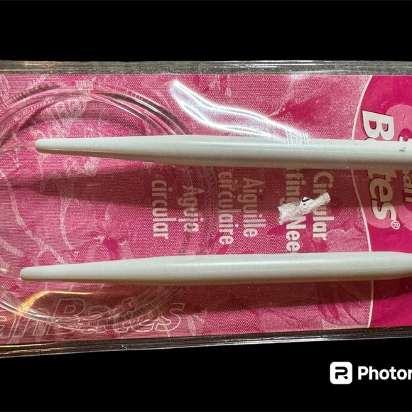 Two pairs of Susan Bates circular knitting needles 9mm & 10mm - Picture 2 of 5